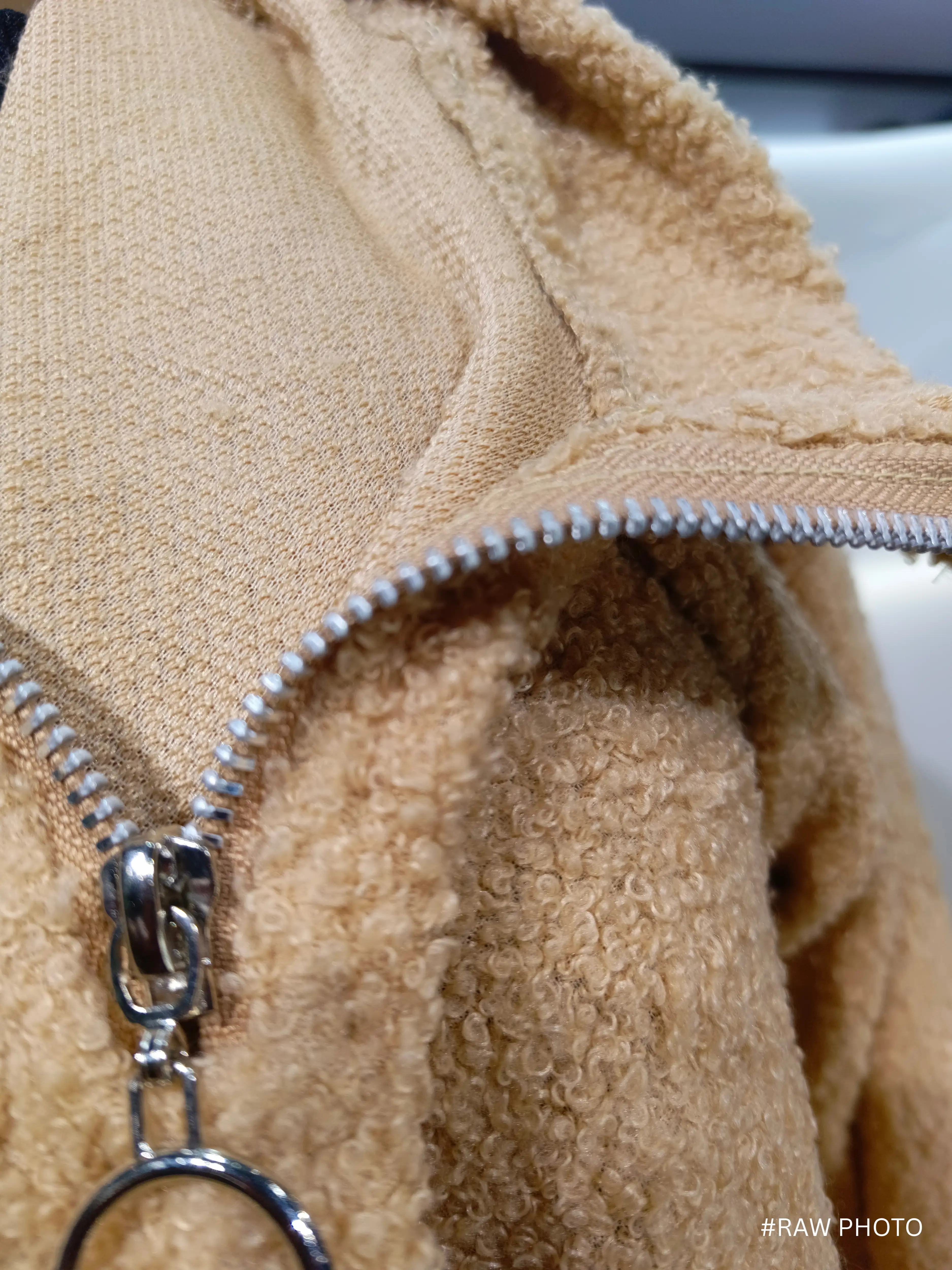 Cosy Fleece Half-Zip Sweater - Cotton tops available at theGirlyZone Kampala